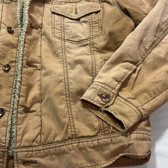 Vintage Arizona corduroy Sherpa lined jacket - Picture 3 of 10